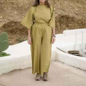Green Ned Pants by Baserange